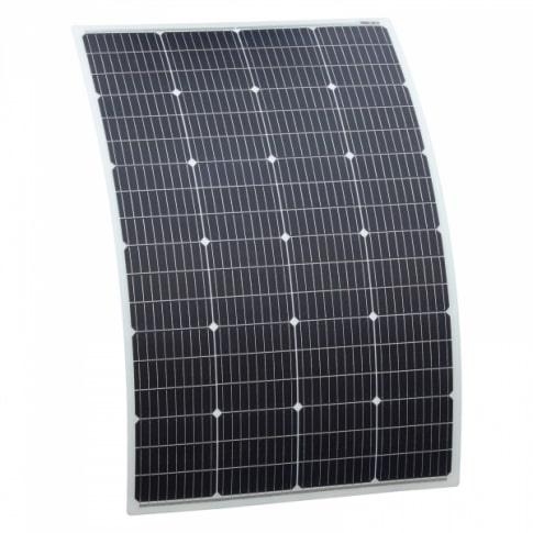 150 WATT SEMI FLEXIBLE FIBREGLASS SOLAR PANEL    £269.00 + vat!
