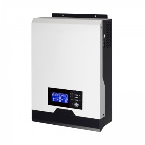 Hybrid off-grid invertersIconica 2000W 24V hybrid pure sine wave inverter with 40A MPPT solar controller and 20A mains charger    £269.00 + vat
