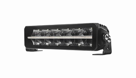LAP Electrical XLX2-22 12/24v Double row 22" Strolux+ LED Work Light Bar With Position Light - Manufactured with 5W OSRAM LEDs giving a super bright 10500 Lumen, Supplied with rear and side mounting brackets, 2 year warranty
